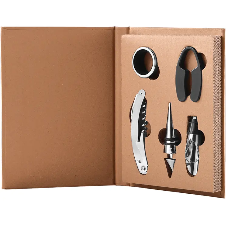 Kraft Paper Werna Box Setel Anggur Anggur