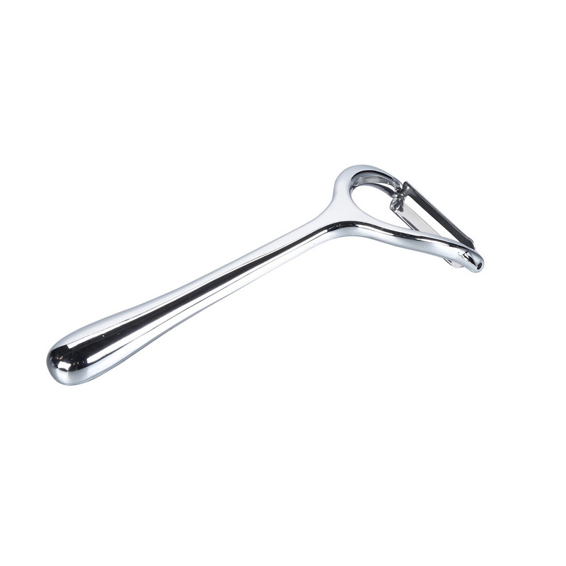 Zinc Alloy Big Bow Peeler Stainless Steel Blade Sayuran Woh Peeler